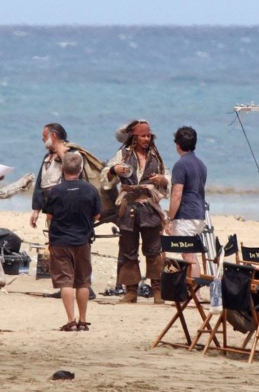 kinogallery.com_Pirates-of-the-Caribbean-shot_15 В Сети появились первые кадры со съемок четвертых Пиратов Карибского моря