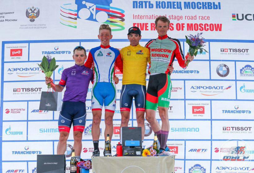 Велогонщик из Московской области занял третье место на международном соревновании