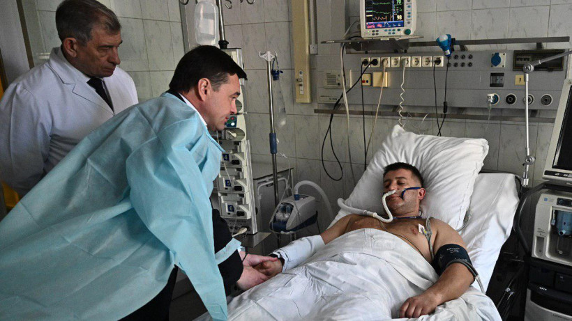 Воробьев навестил пострадавших в результате катастрофы в аэропорту «Шереметьево»
