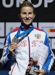Инна Дериглазова выиграла «серебро» на Чемпионате Европы по фехтованию в Германии