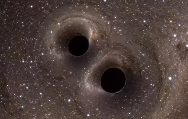 Найдены две танцующих сверхмассивных черных дыры