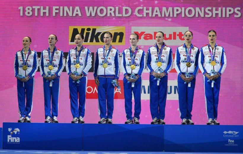 Вероника Калинина выиграла золото чемпионата мира по водным видам спорта