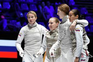 Женская сборная России по фехтованию на рапирах выиграла командные соревнования Чемпионата мира