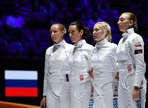 Женская сборная России по фехтованию на шпагах – серебряный призёр Чемпионата мира