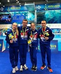 Российские прыгуны в воду – серебряные призёры командных соревнований на Чемпионате Европы в Киеве