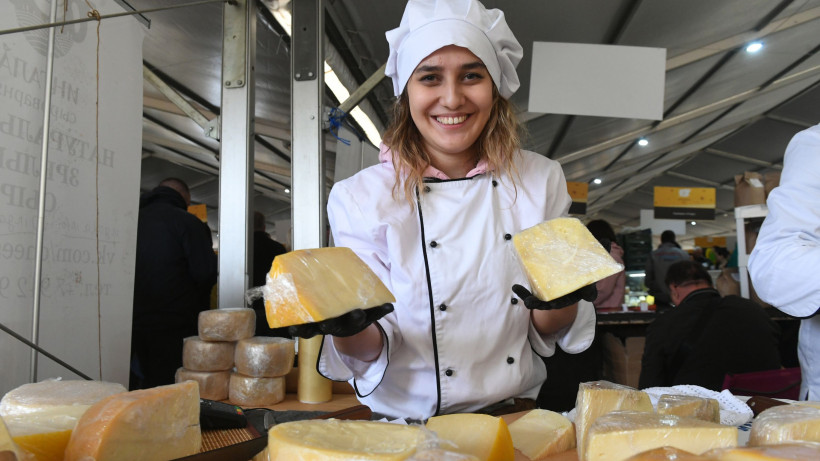 Всероссийский фестиваль фермерской продукции «Сыр. Пир. Мир» открылся в Подмосковье