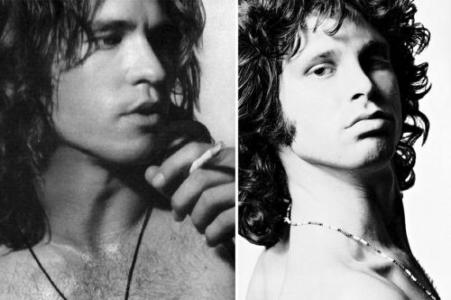 Вэл Килмер в роли Джима Моррисона, The Doors.