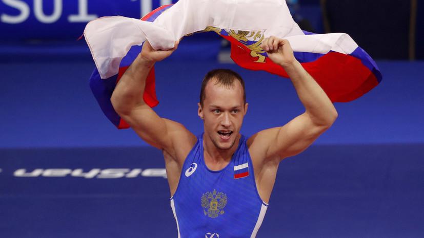 Борец Сергей Емелин завоевал серебро чемпионата мира