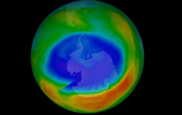 Зафиксировано рекордное уменьшение озоновой дыры 
