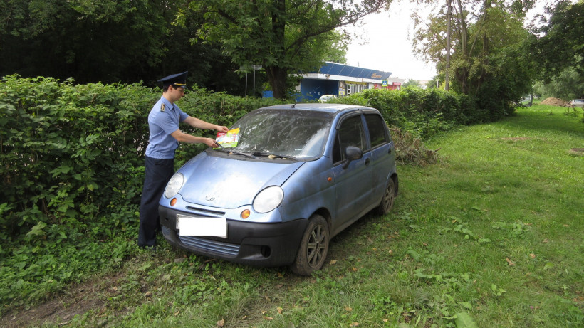 Более 110 автохамов привлекли к ответственности за парковку на газонах в Подольске