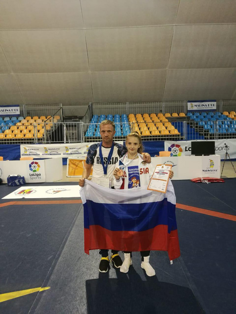 Камила Гостенкова завоевала бронзовую медаль на первенстве Европы по тхэквондо среди юниоров