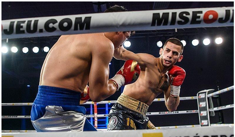 Подмосковный боксер одержал победу в главном бое вечера на турнире в Канаде