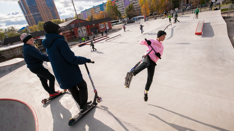 Скейт-площадка в Реутове