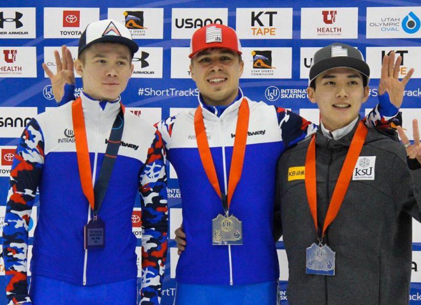 Александр Шульгинов завоевал бронзу I этапа Кубка мира по шорт-треку