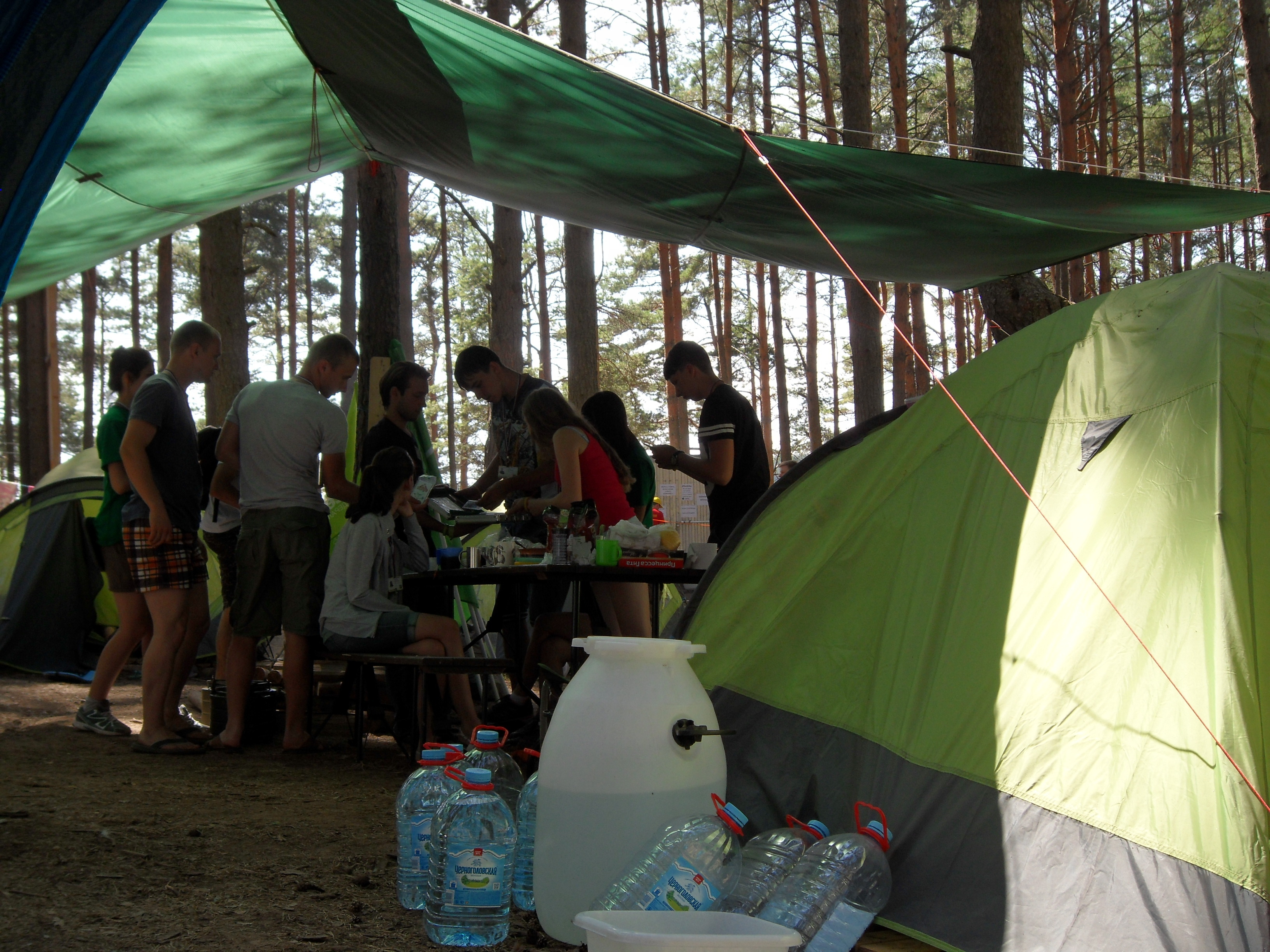 Палаточный лагерь вблизи Гукова ликвидирован 