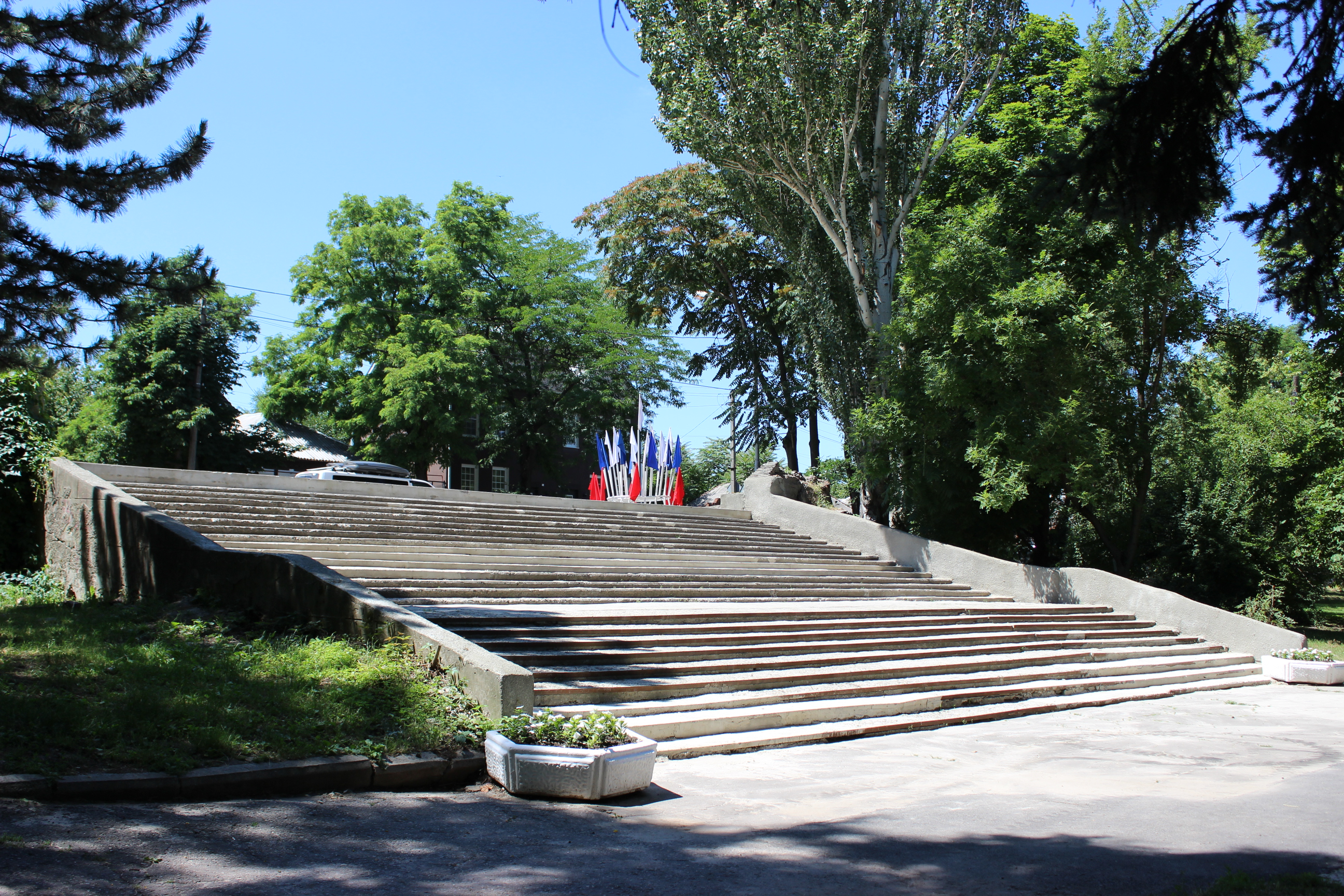 Парк Собино реконструируют в этом году