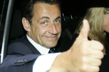 Саркози1 Президент Франции прибыл в Китай с частным визитом