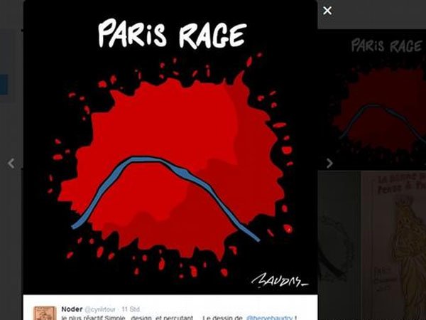 340 Реакции на теракты в Париже: Рисунки солидарности