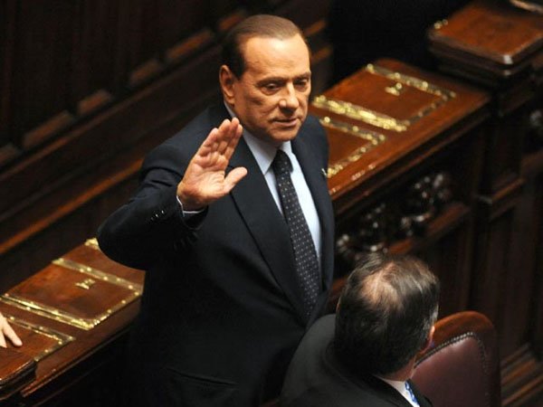 Как уходил Берлускони