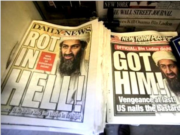 Форс-мажор американских СМИ: тиражи допечатали из-за смерти бин Ладена
