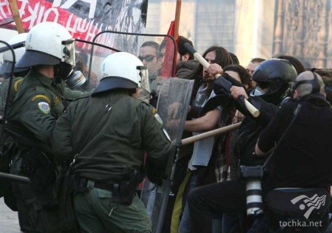 strike-71 В Греции бушуют забастовки 
