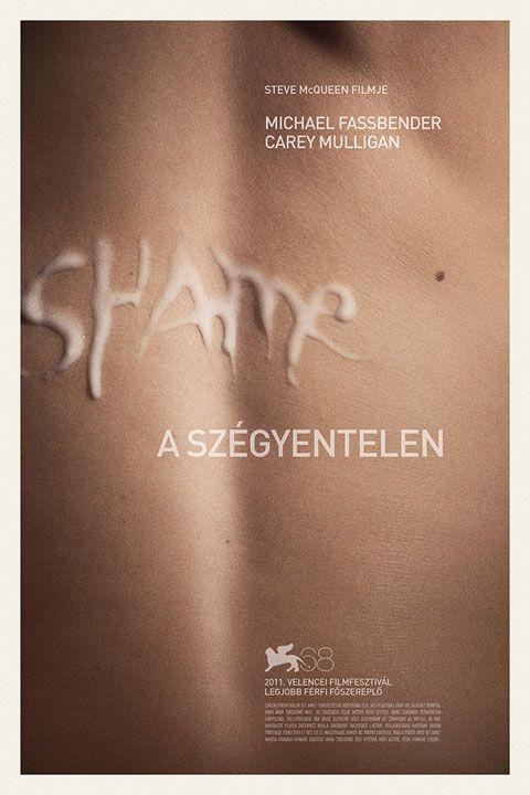 «Стыд» (2011) Постер, сделанный специально для венгерского проката фильма Стива Маккуина, сочли слишком непристойным. Он вроде бы ничего лишнего не показывает, но всем же понятно, что это не мыльный раствор. Откровенного намека оказалось достаточно для того, чтобы изображение отклонили.