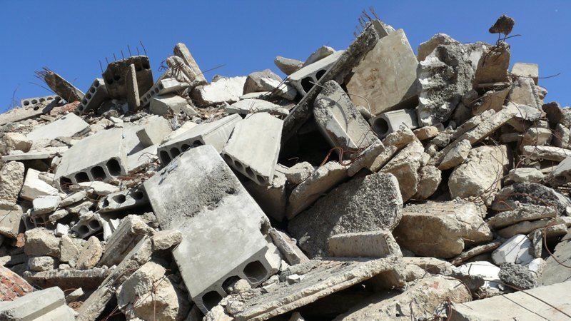 Свалка строительных отходов в Наро-Фоминском районе