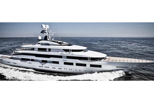 DreAMBoat Длина: 90 метров Верфь и год постройки: Oceanco, 2019 год Владелец: Артур Бланк DreAMBoat построена для американского миллиардера Артура Бланка — владельца сети строительных магазинов. Его инициалы крупными буквами изображены в логотипе яхты. Oceanco — верфь на который была построена яхта — в последние годы стабильно набирает обороты в сегменте крупных яхт и стала серьёзным конкурентом таким верфям как Lurssen и Fedship.