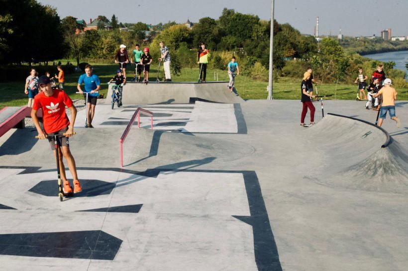 В Коломне открылся новый скейт-парк