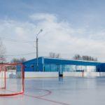 В Кашире открылась многофункциональная хоккейная площадка