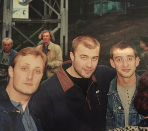 4. Андрей Зибров, Михаил Пореченков и Константин Хабенский