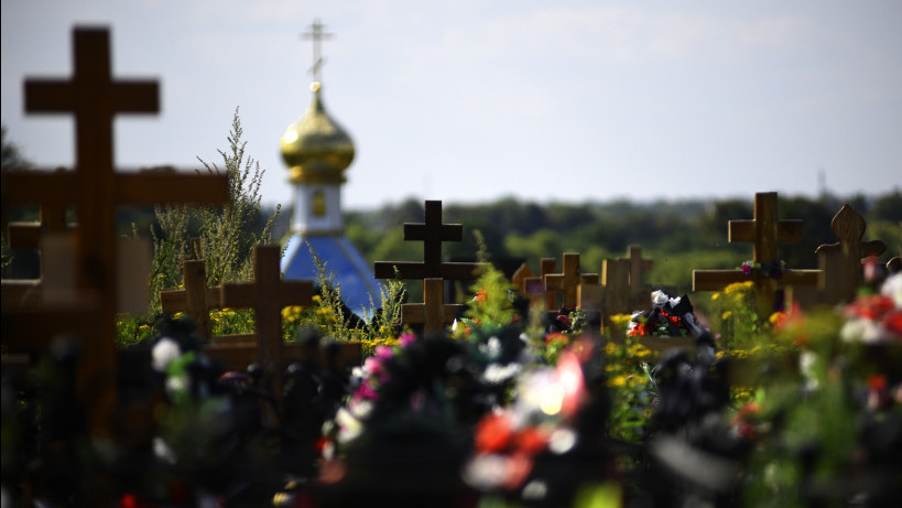 Кладбище в деревне Поповка Троицкого административного округа