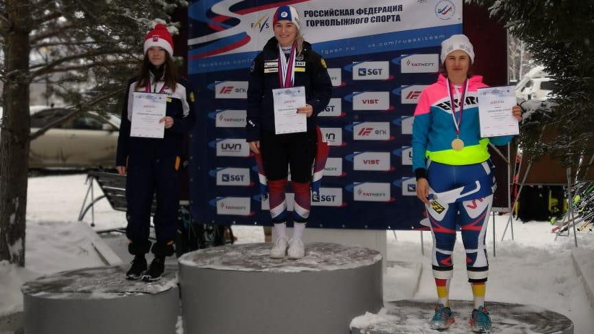 Горнолыжница из Подмосковья завоевала бронзу Кубка России