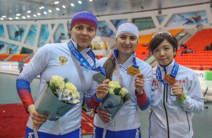 Конькобежка из Московской области завоевала серебряную медаль на III этапе Кубка Мира