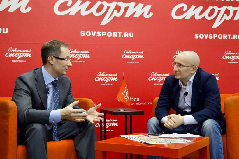 Министр спорта Московской области подвёл итоги года в интервью изданию «Советский спорт»