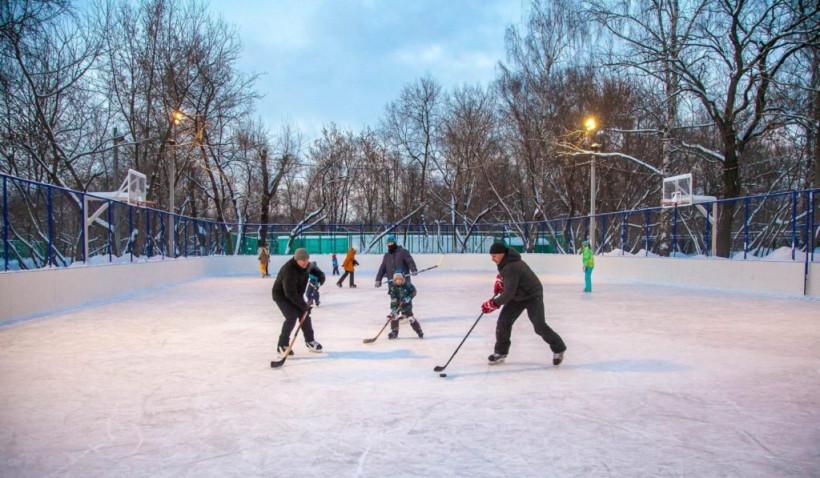 Многофункциональная хоккейная площадка появилась в Можайске