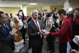 Павел Колобков посетил спортивные учреждения Чурапчи Республики Саха (Якутия)