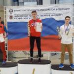 Золотая и две бронзовые медали на Первенстве России по лыжному двоеборью