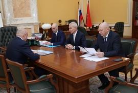 Рабочая встреча Олега Матыцина с губернатором Кемеровской области Сергеем Цивилевым