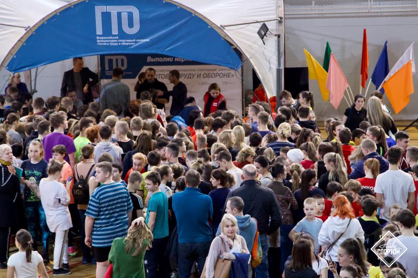Сдать нормы ГТО в Ивантеевке пришли более 500 человек