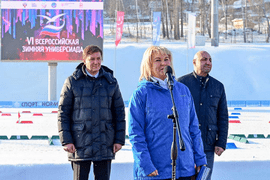 В Красноярске состоялось торжественное открытие VI Всероссийской зимней Универсиады