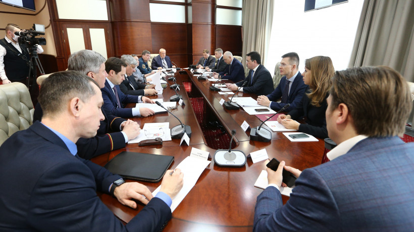 Андрей Воробьев провел совещание с руководителями правоохранительных органов Подмосковья