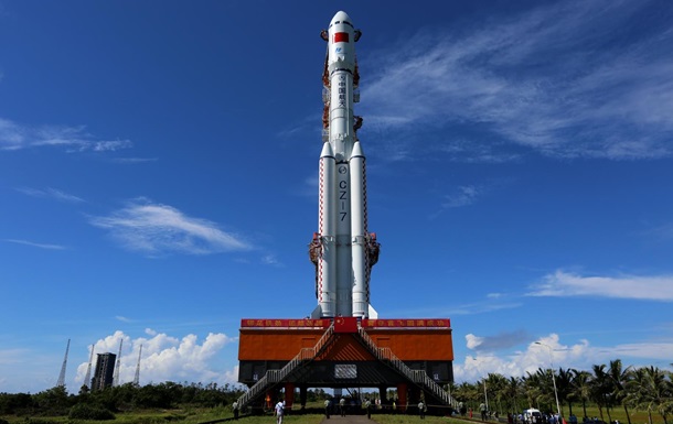 В Китае разбилась ракета-носитель нового типа