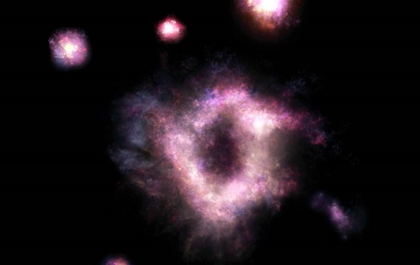 Обнаружена древнейшая редкая галактика