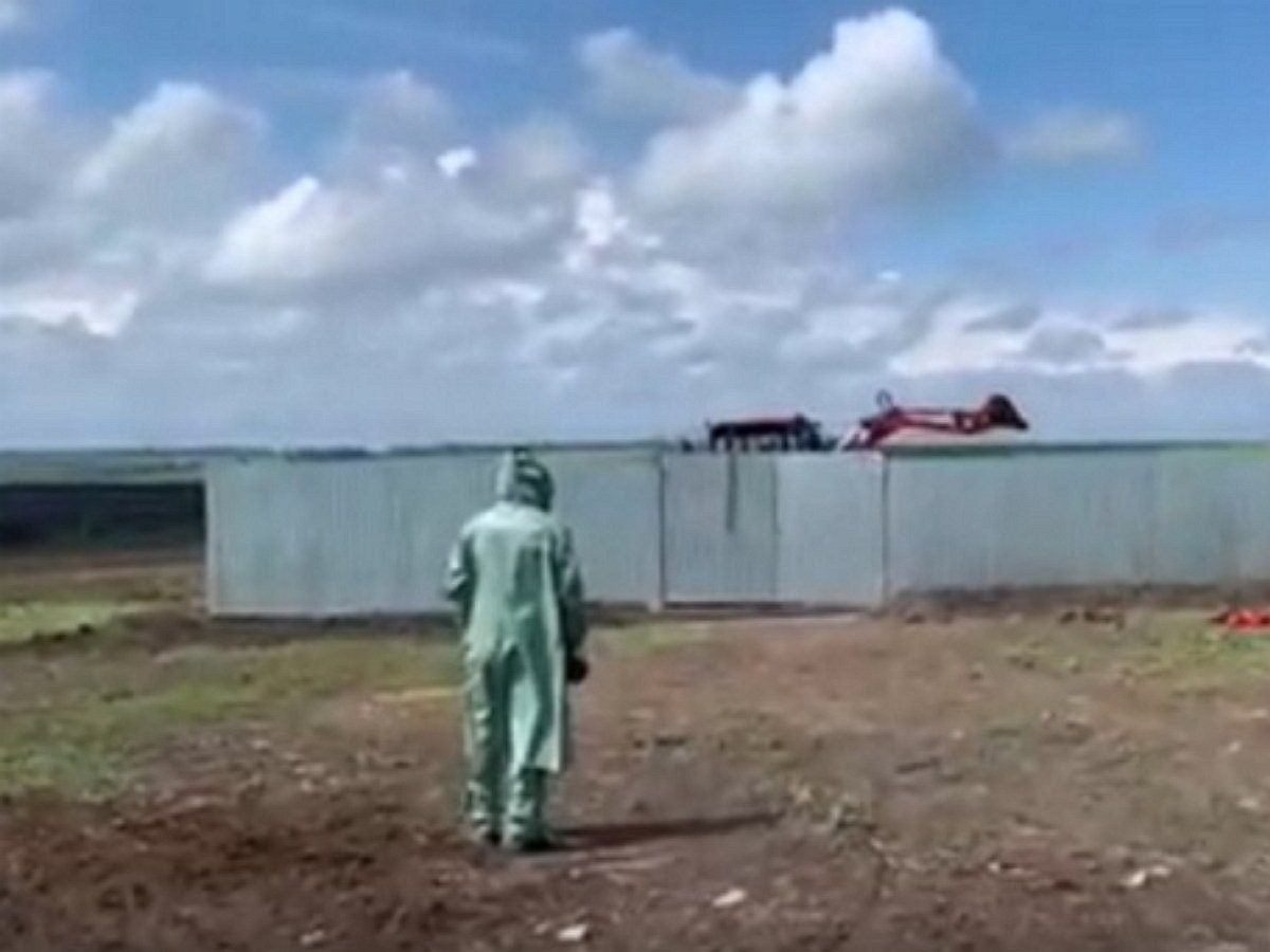 Захоронение в Курсе умершей от COVID-19