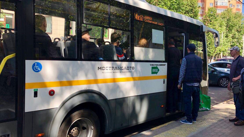 Число пассажиров в автобусах Подмосковья увеличилось на 16% по сравнению с прошлой неделей