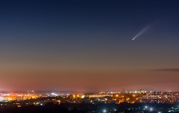 Раз в 6800 лет: из Украины увидели комету NEOWISE