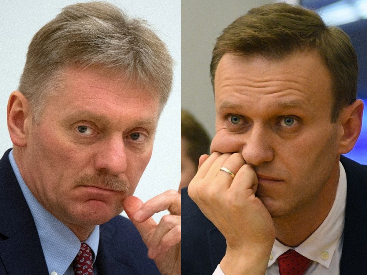 Песков пояснил причину отказа Кремля назвать Навального по имени