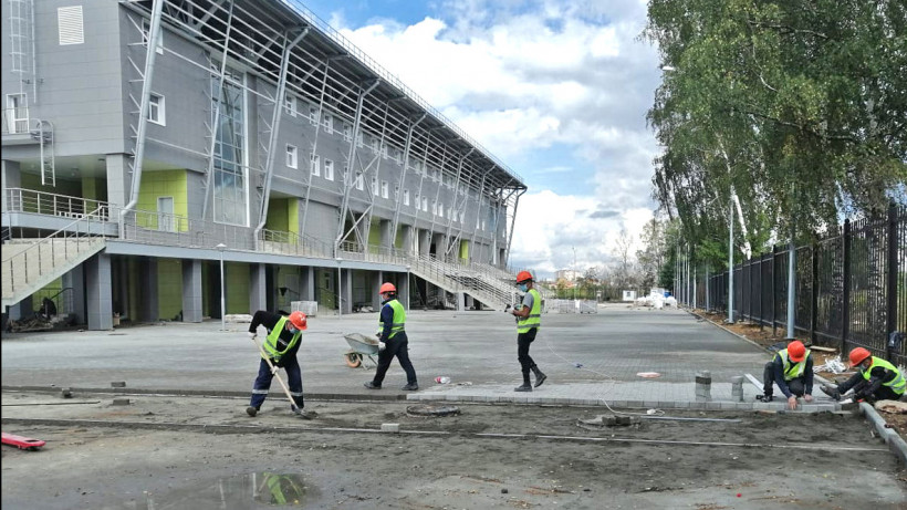 Стадион для регби в Щелкове