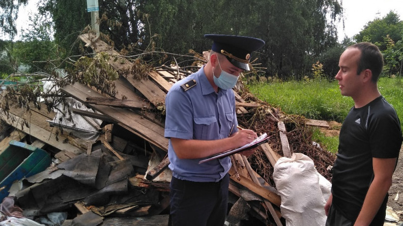 Инспекторы Госадмтехнадзора предотвратили несанкционированный сброс мусора в Дмитрове